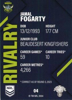2023 NRL Traders Rivalry #4 Jamal Fogarty Back